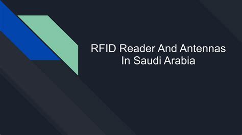 rfid Saudi arabia